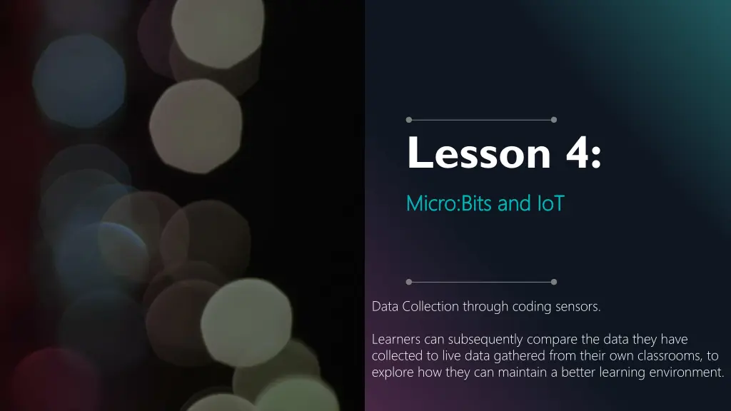 lesson 4 micro bits and iot micro bits and iot