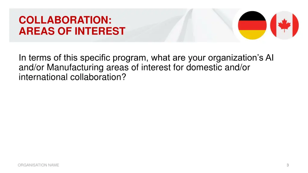 collaboration areas of interest