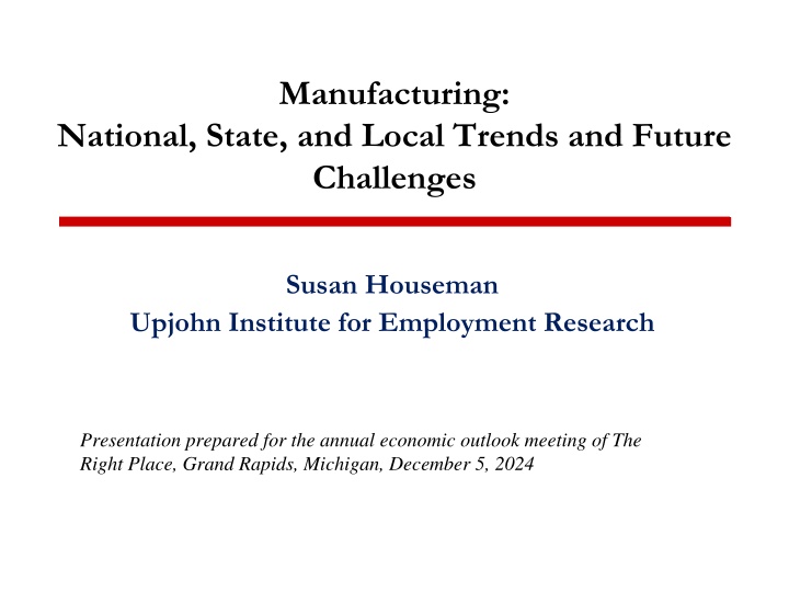 manufacturing