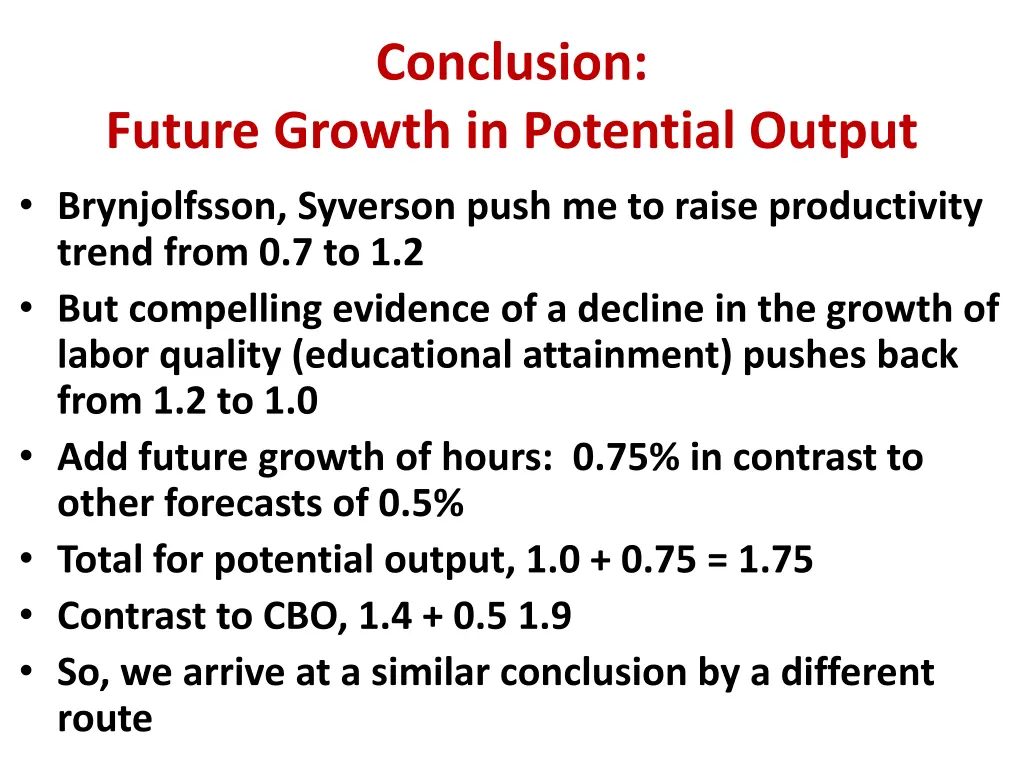 conclusion