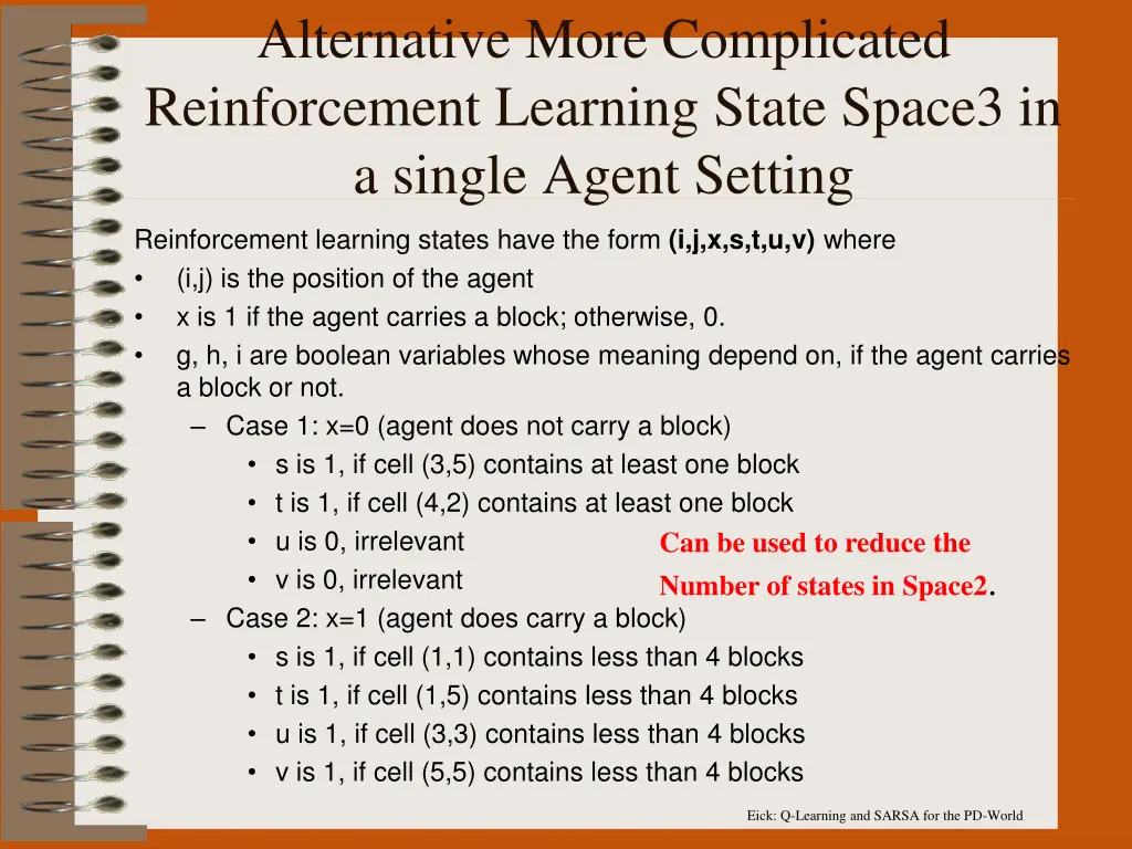 alternative more complicated reinforcement