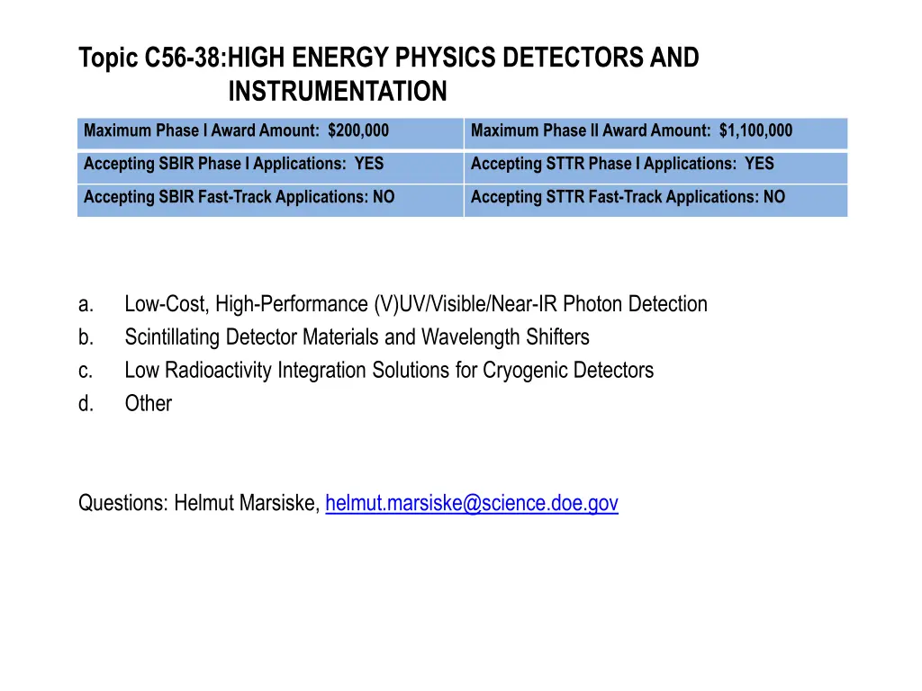 topic c56 38 high energy physics detectors