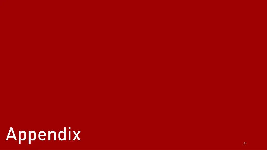 appendix