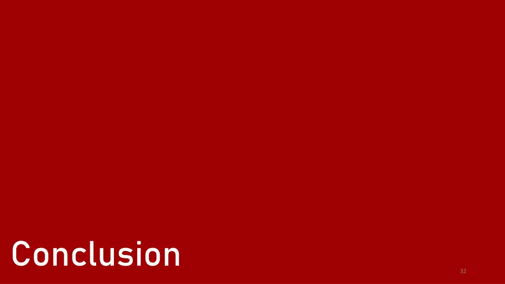 conclusion