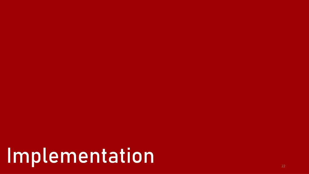 implementation