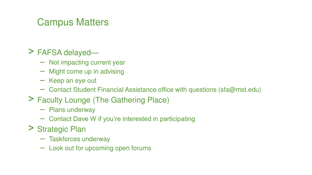 campus matters 1