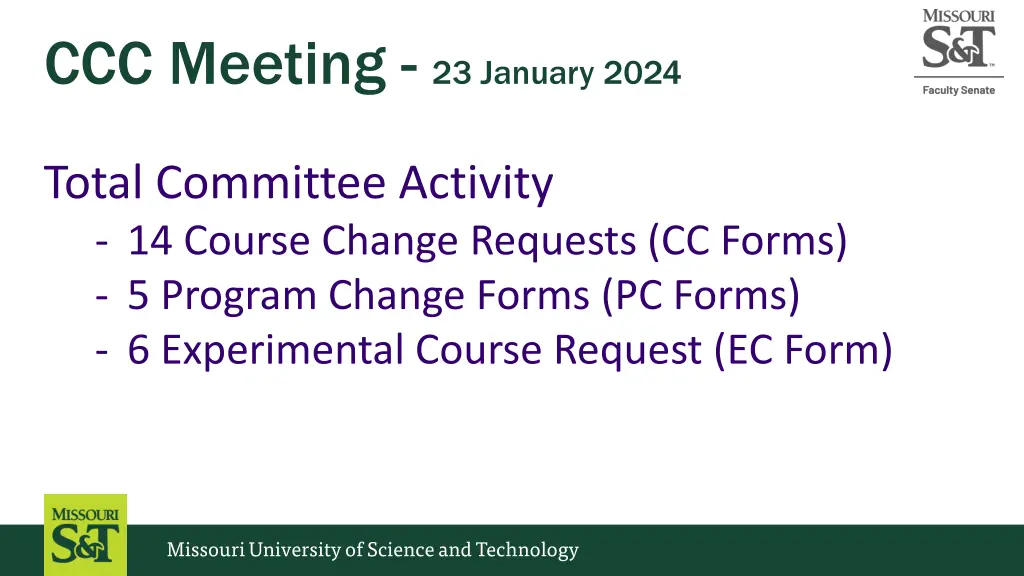 ccc meeting 23 january 2024