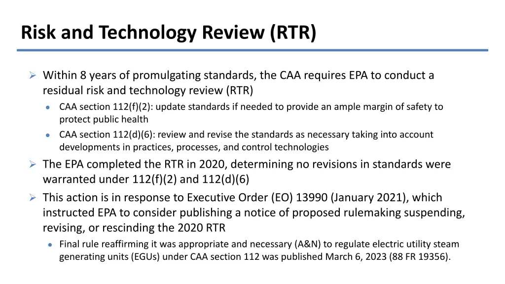 risk and technology review rtr