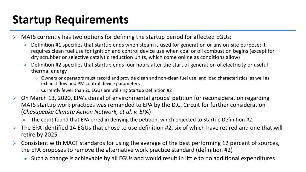 startup requirements