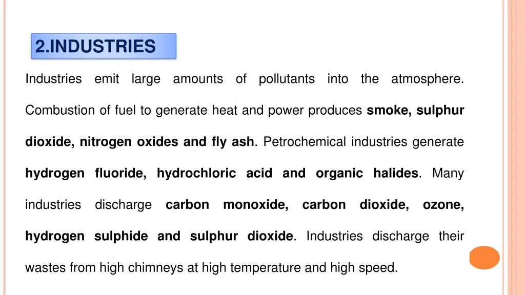 2 industries