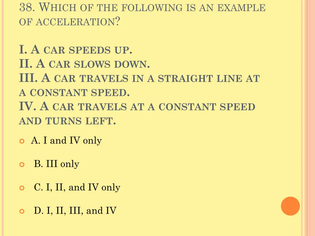 38 w hich of the following is an example