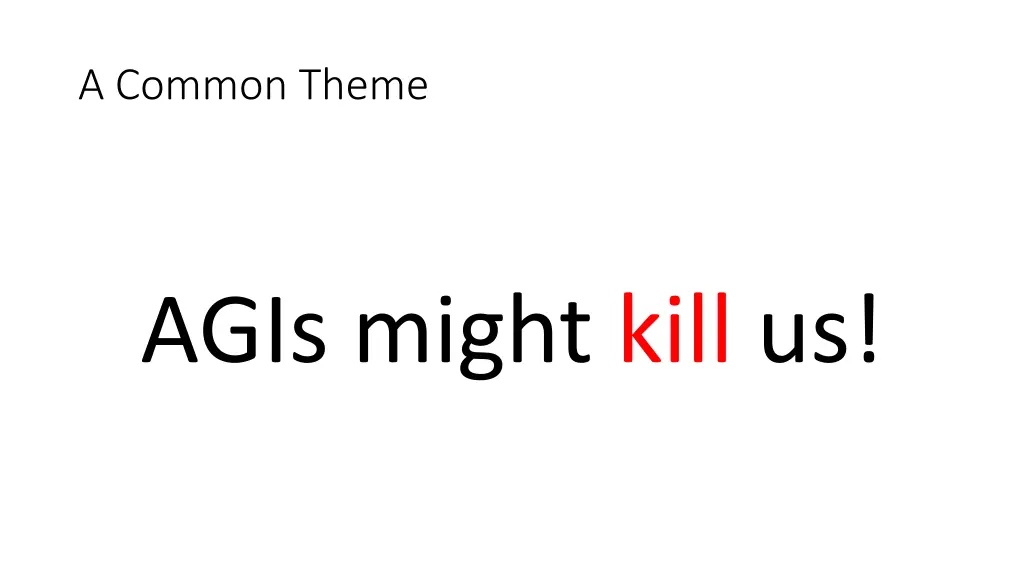 a common theme