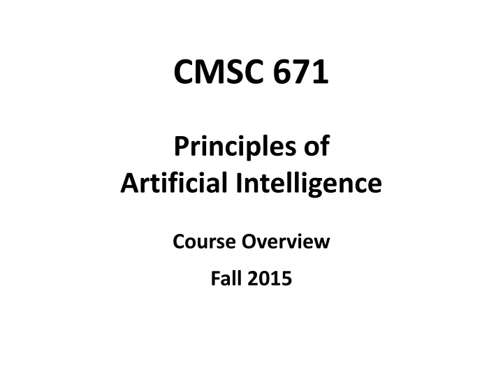 cmsc 671