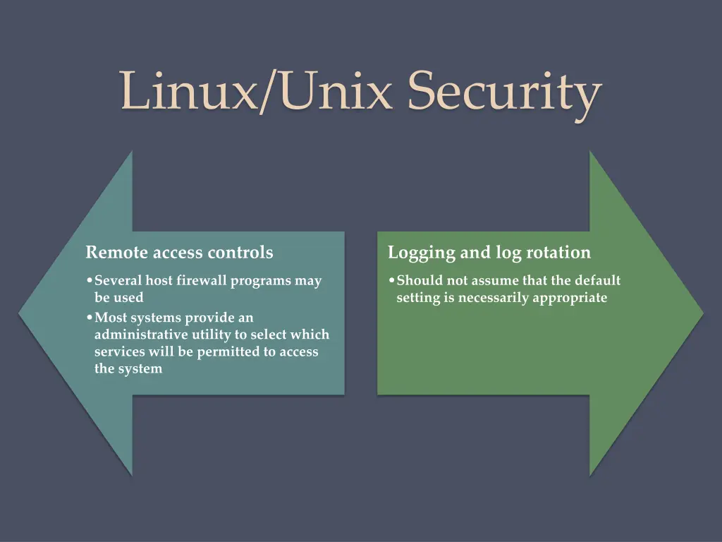 linux unix security 1