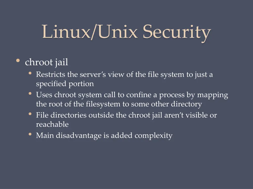 linux unix security 2