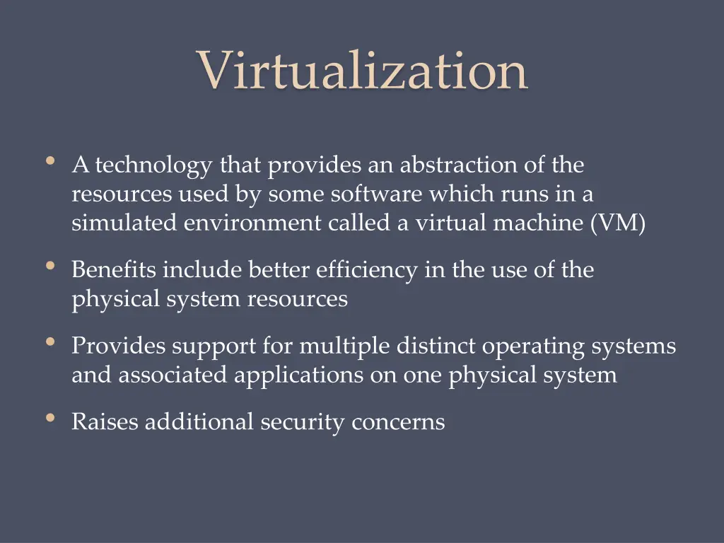 virtualization