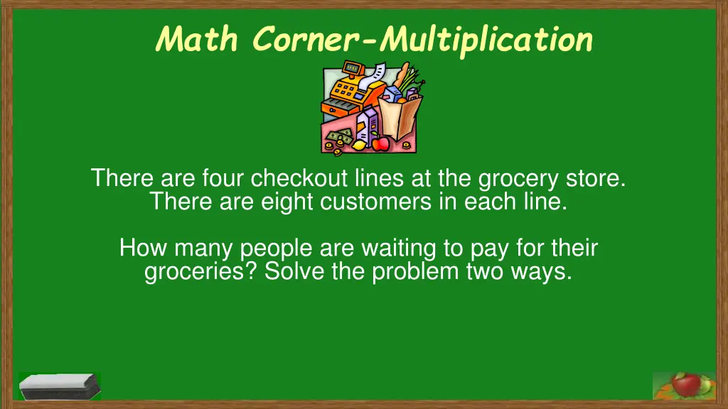 math corner multiplication 1