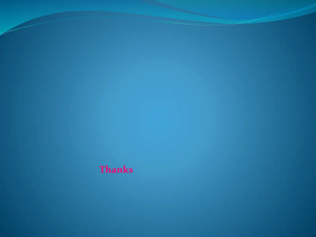 thanks