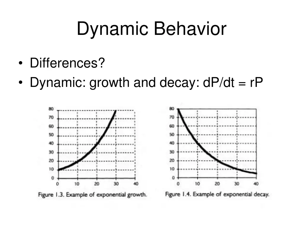 dynamic behavior