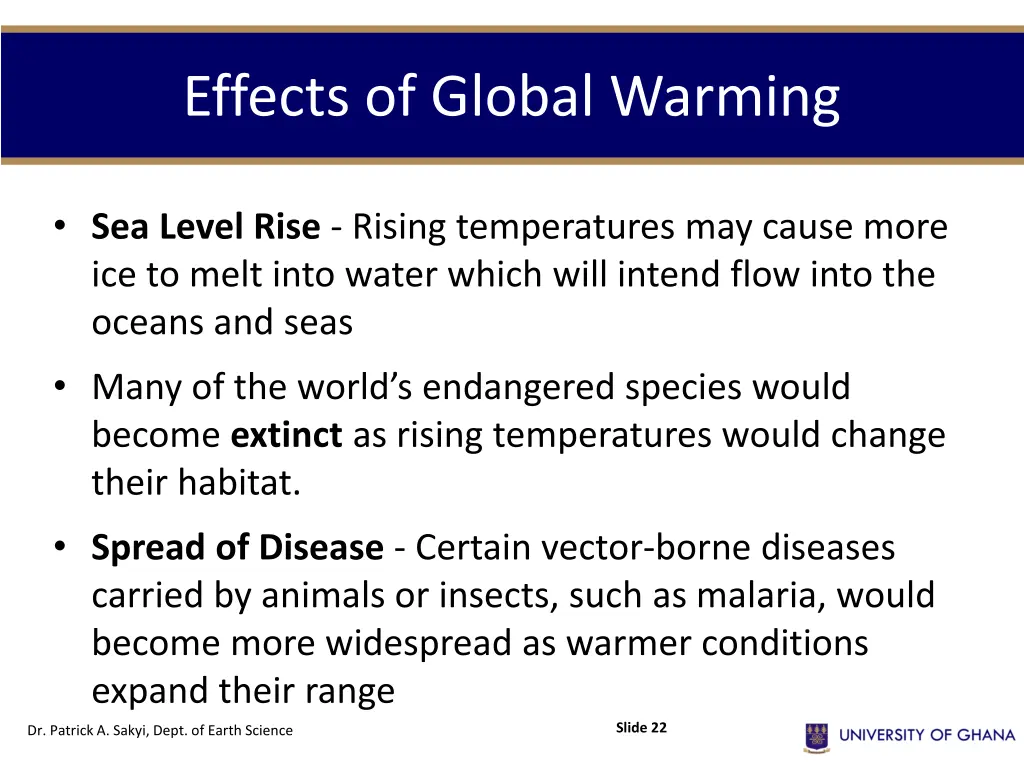effects of global warming 1