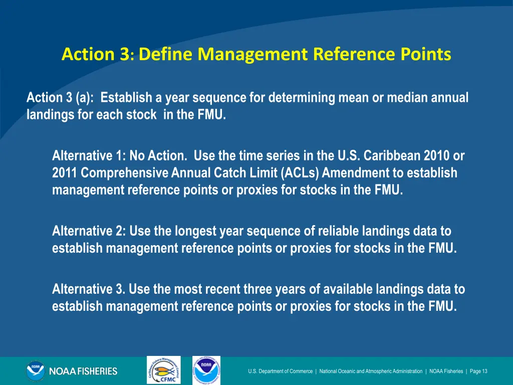 action 3 define management reference points