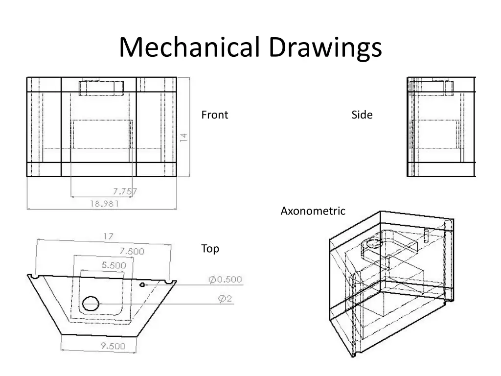 mechanical drawings