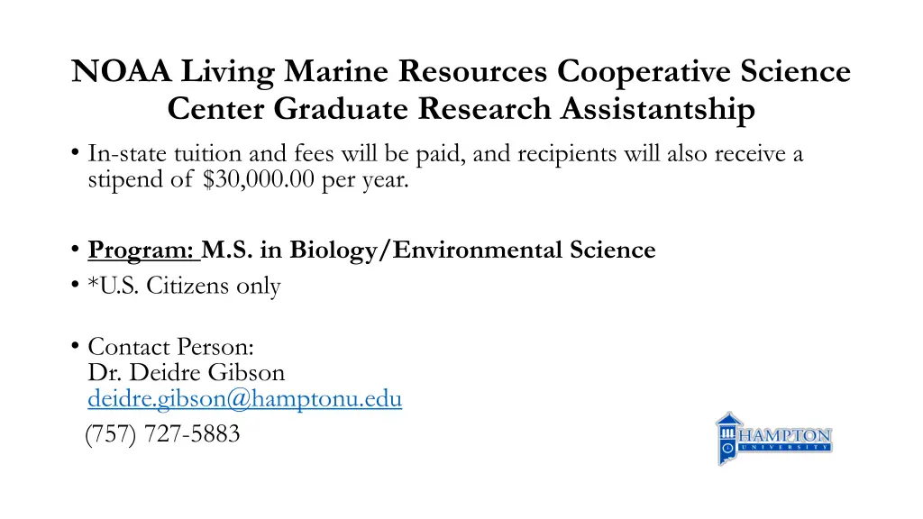 noaa living marine resources cooperative science