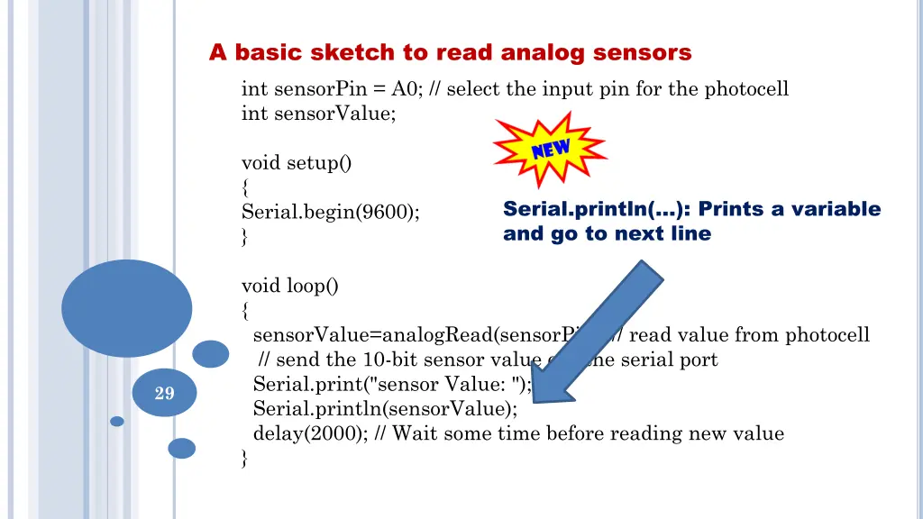a basic sketch to read analog sensors 3