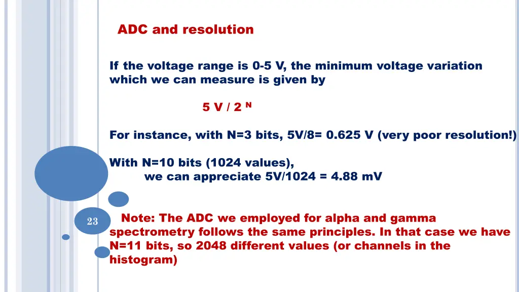 adc and resolution 1
