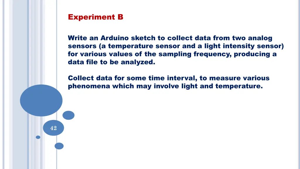 experiment b