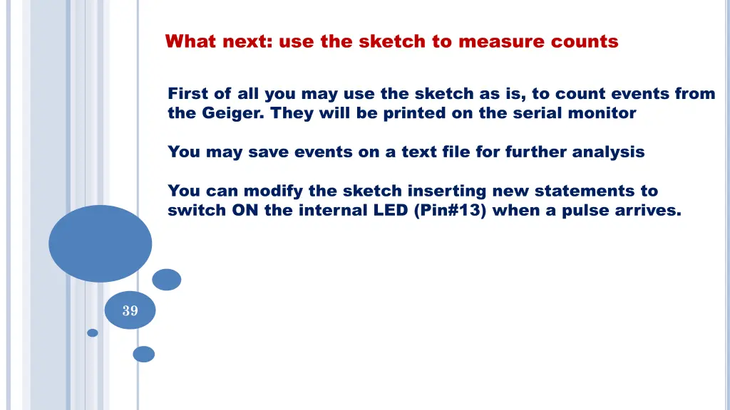what next use the sketch to measure counts