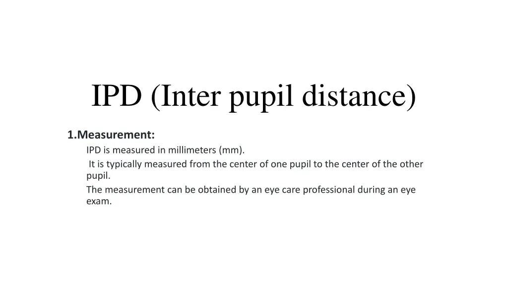 ipd inter pupil distance 2