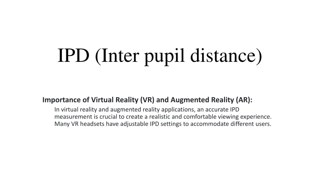 ipd inter pupil distance 7
