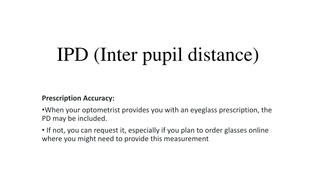 ipd inter pupil distance 9