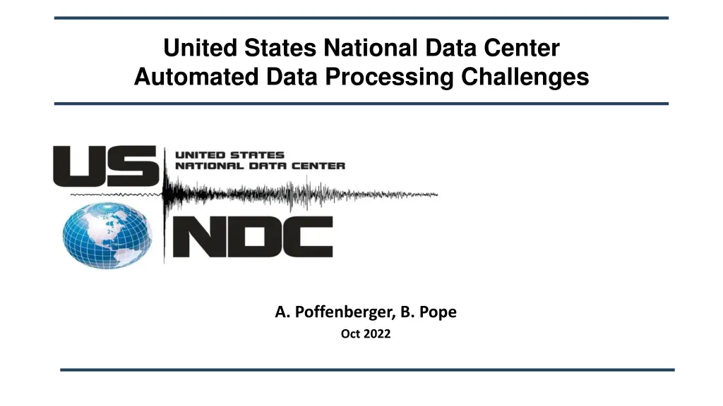 united states national data center automated data