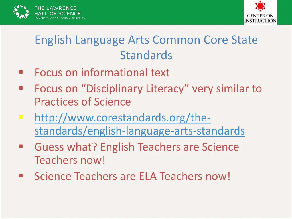 english language arts common core state standards