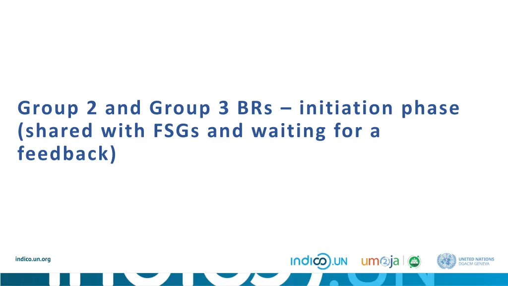 group 2 and group 3 brs initiation phase shared