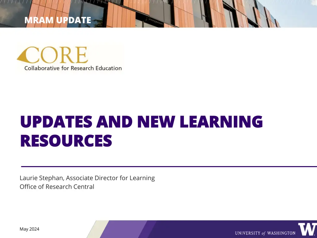 mram update