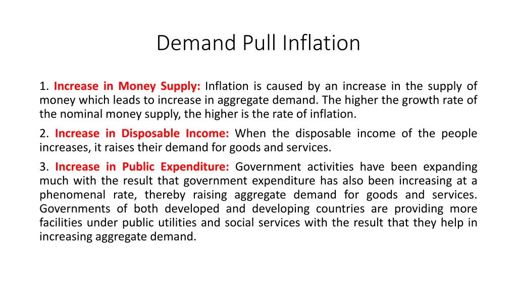 demand pull inflation 1