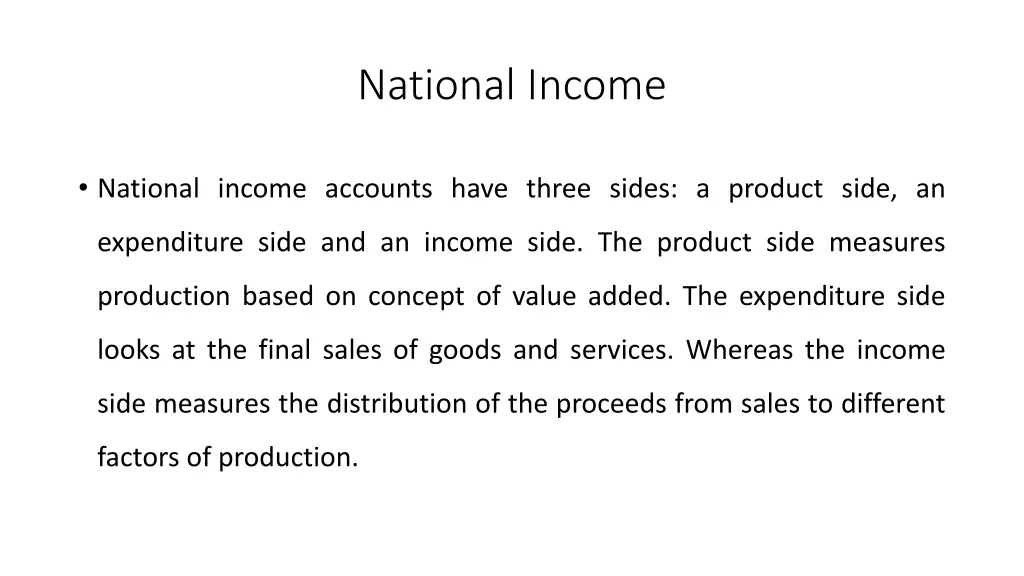 national income 1