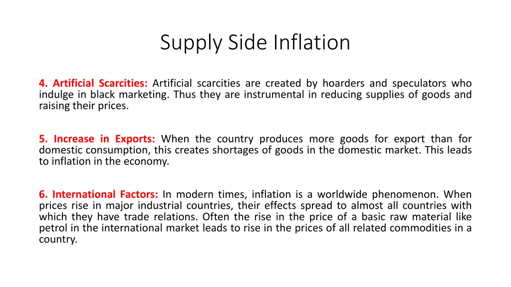 supply side inflation 2