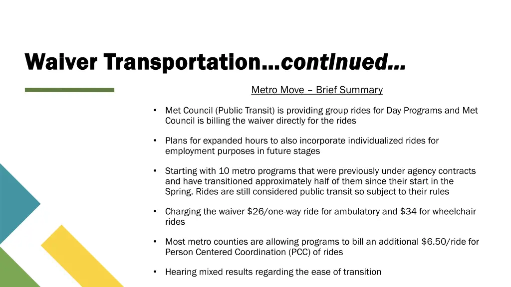 waiver transportation waiver transportation 1