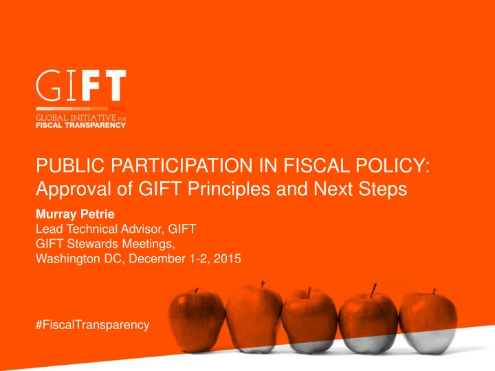 public participation in fiscal policy approval