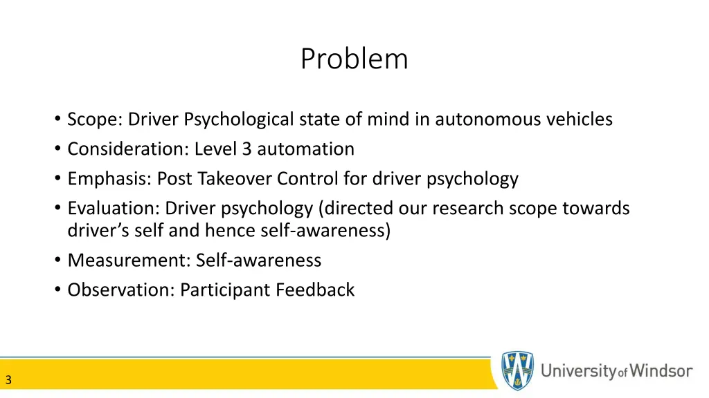problem
