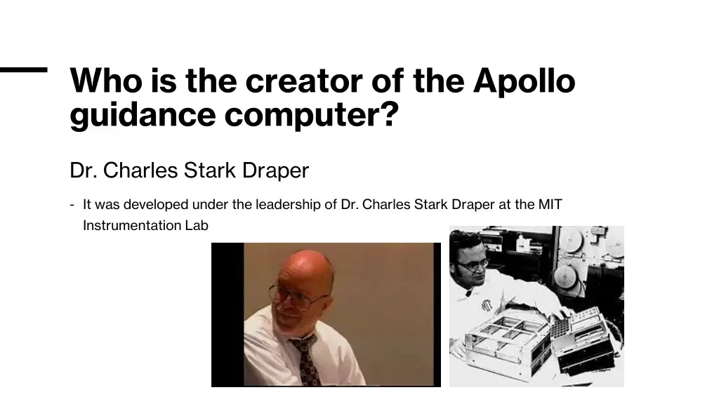 who is the creator of the apollo guidance computer