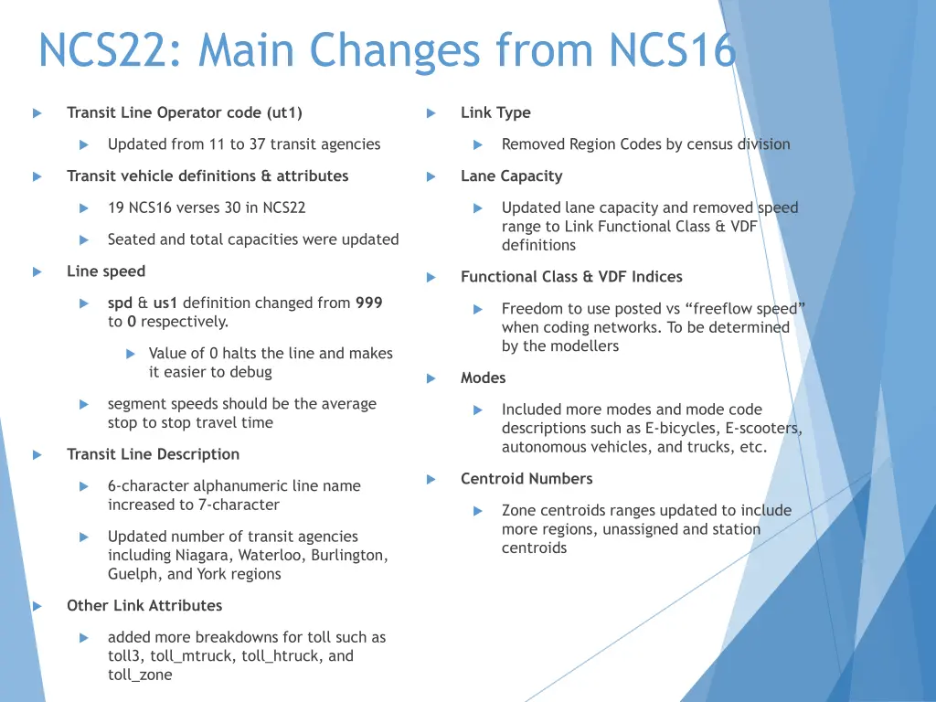 ncs22 main changes from ncs16