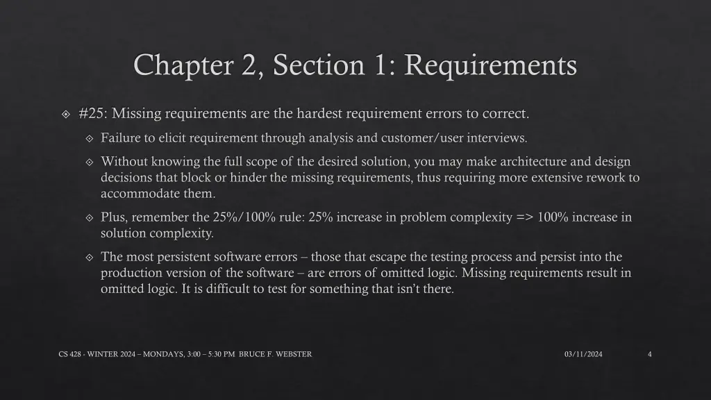 chapter 2 section 1 requirements 1