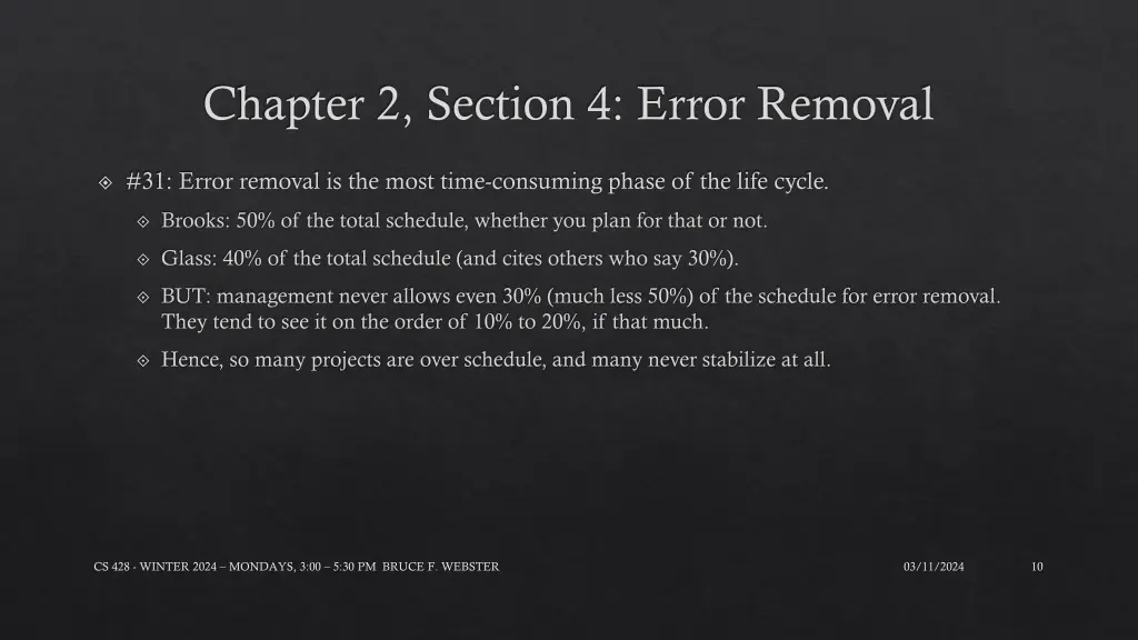 chapter 2 section 4 error removal