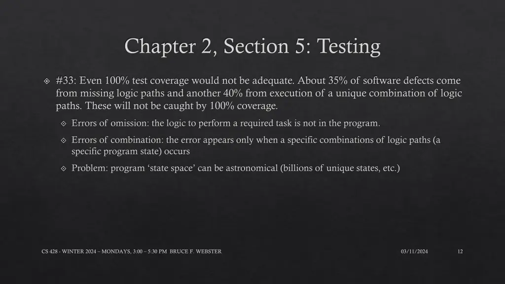 chapter 2 section 5 testing 1