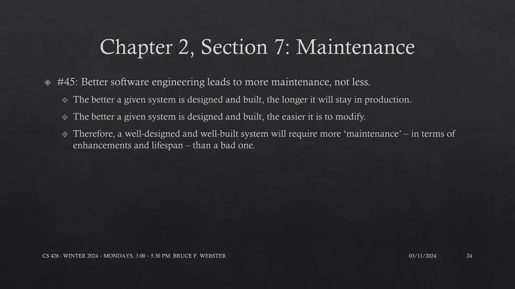 chapter 2 section 7 maintenance 4